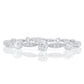 Antique 8.33 ct old mine cut diamond bracelet