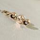 Antique pearl and 0.30 ct old mine cut diamond necklace