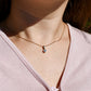 0.42 ct old European cut diamond pendant