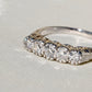 Antique 0.42 ct old European cut diamond five stone ring