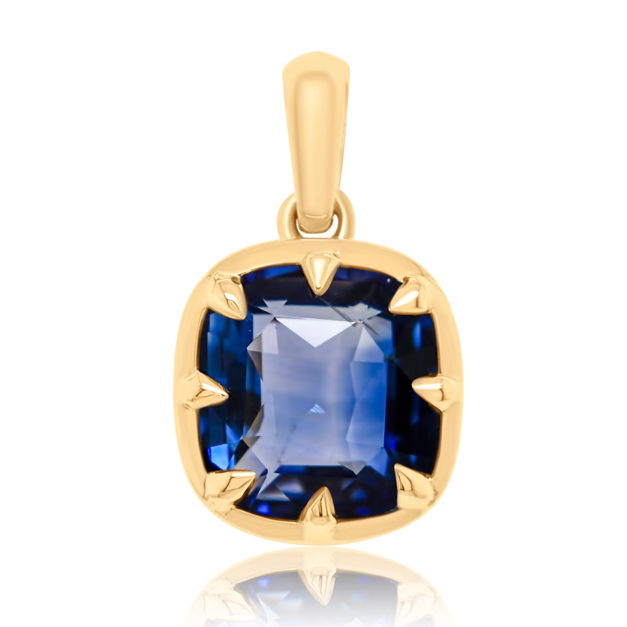 2.88 ct Ceylon sapphire pendant