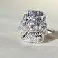 Antique Art déco 0.95 ct old European cut diamond ring