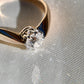 Installment 4/4 - Antique 0.56 ct old European cut diamond solitaire ring