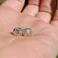 Installment 8/9 - 1.41 ct old mine cut diamond studs