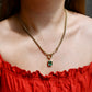 Installment 3/8 - Antique 14k yellow gold watch chain, 18"