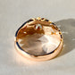 Antique Art Nouveau 0.48 ct old European cut diamond band ring