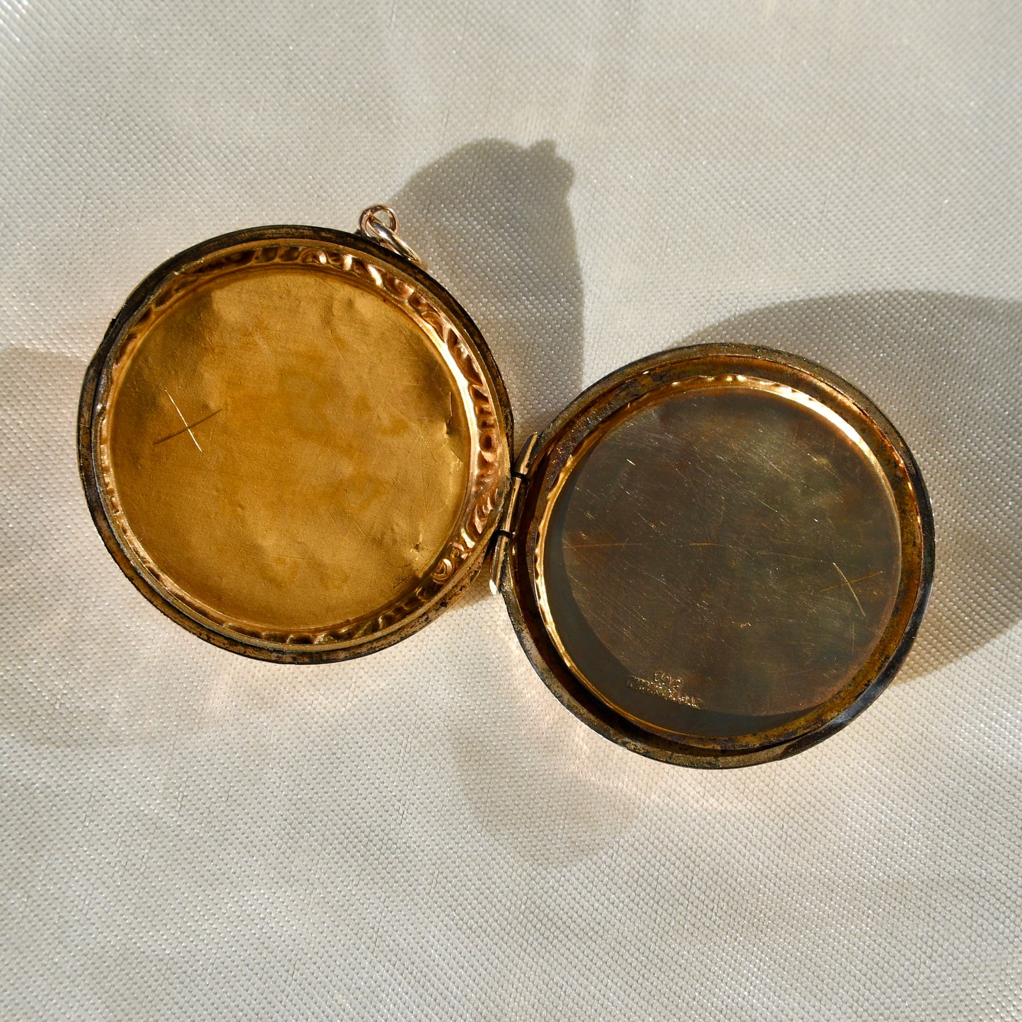 Antique Victorian engraved locket