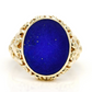 Antique Lapis Lazuli signet ring