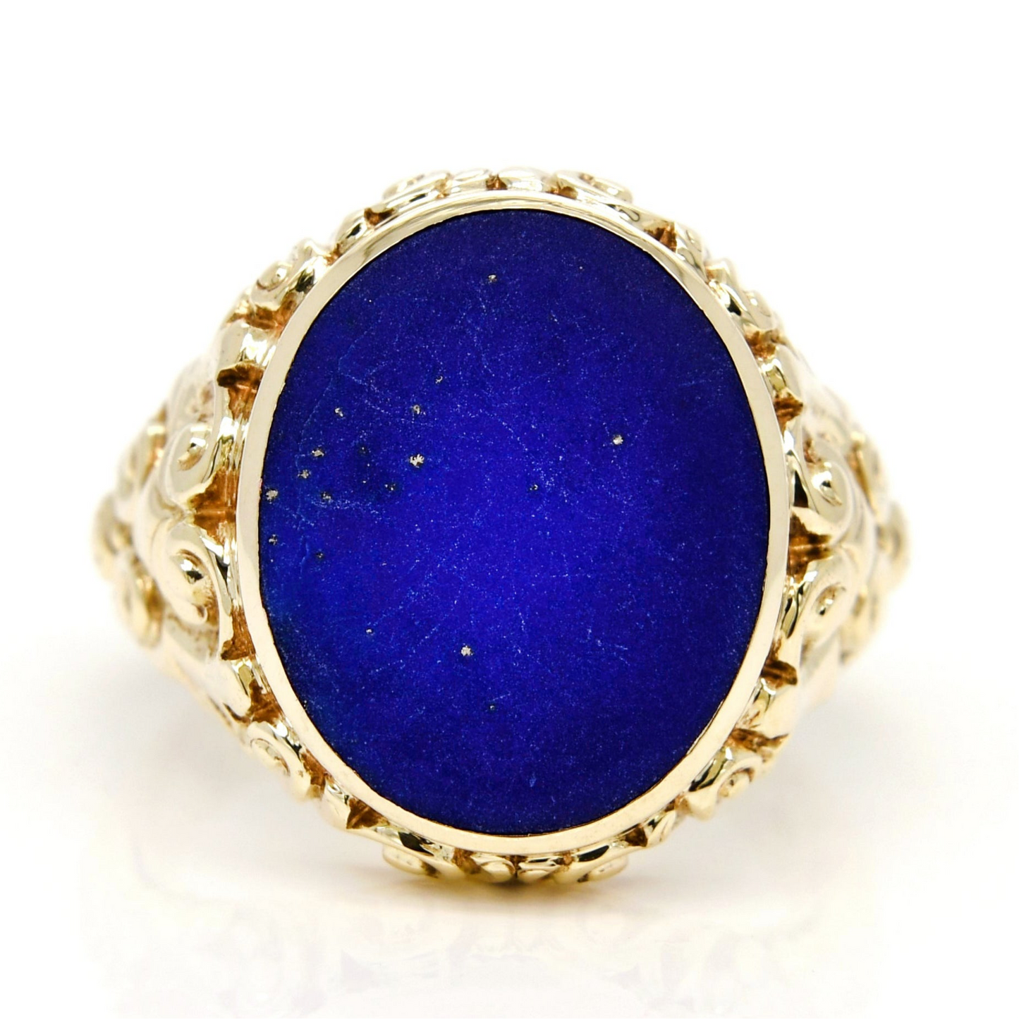 Antique Lapis Lazuli signet ring