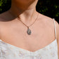 Art déco 0.48 ct peruzzi, rose cut diamond and pearl pendant