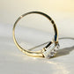 Antique Victorian citrine and seed pearl ring