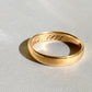Antique wedding band, inscribed December 7, 1875