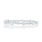 Antique 8.33 ct old mine cut diamond bracelet