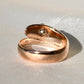 0.30 ct old European cut diamond snake ring