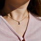 0.48 ct transitional cut diamond pendant