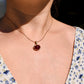 5.82 ct tourmaline cabochon pendant