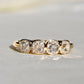 Installment 6/7 - 1.12 ct old mine cut diamond four stone ring
