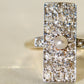 Antique 0.88 ct old European cut diamond cluster ring