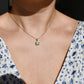 0.97 ct Colombian emerald pendant