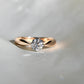 Installment 4/4 - Antique 0.56 ct old European cut diamond solitaire ring