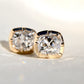 Installment 8/9 - 1.41 ct old mine cut diamond studs