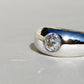 Installment 6/7 - Vintage 0.85 ct old European cut diamond band ring