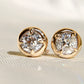 1.25 ct old European cut diamond studs