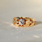 Antique Art Nouveau 0.48 ct old European cut diamond band ring