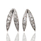 0.80 ct old European cut diamond stud earrings