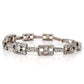 Installment 3/9 - Antique Art Déco 3.80 ct old European cut diamond bracelet