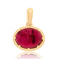 5.82 ct tourmaline cabochon pendant