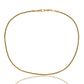Antique 18k yellow gold watch chain