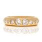 Installment 6/7 - Vintage 0.90 ct old European cut diamond band ring