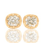1.88 ct old mine cut diamond studs