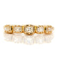 0.60 ct peruzzi cut diamond five stone band ring