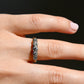 Antique 0.50ct transitional cut diamond five stone ring