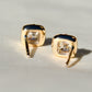 0.97 ct old mine cut diamond studs