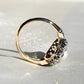 Antique Belle Époque natural pearl and 1.36 ct old European cut diamond daisy ring