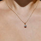 1.62ct old European cut diamond pendant
