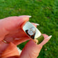 Installment 10/10 - 0.62 ct old mine cut diamond cigar band ring + size T