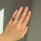 Antique Art déco 0.95 ct old European cut diamond ring