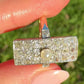 Antique 0.88 ct old European cut diamond cluster ring
