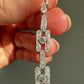 Installment 3/9 - Antique Art Déco 3.80 ct old European cut diamond bracelet