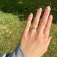 Antique 0.60 ct old European cut diamond solitaire engagement ring