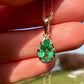 0.90 ct Colombian emerald pendant
