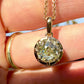 1.24 ct old European cut diamond pendant