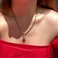 Installment 8/10 - 2.00 ct hexagonal old mine cut diamond pendant