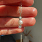 Antique pearl and 0.30 ct old mine cut diamond necklace
