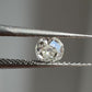 Bespoke for J. (20/ 100) - Old European and old mine cut diamond three stone ring
