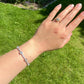 Antique 8.33 ct old mine cut diamond bracelet